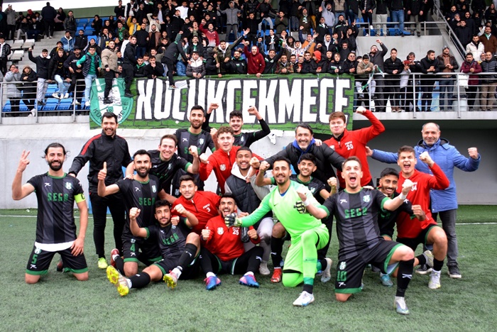 Küçükçekmecespor zirvenin yeni sahibi  