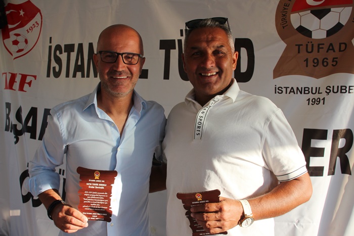 Erdal Sert ve Ender Sevindik’e Başarı Plaketi