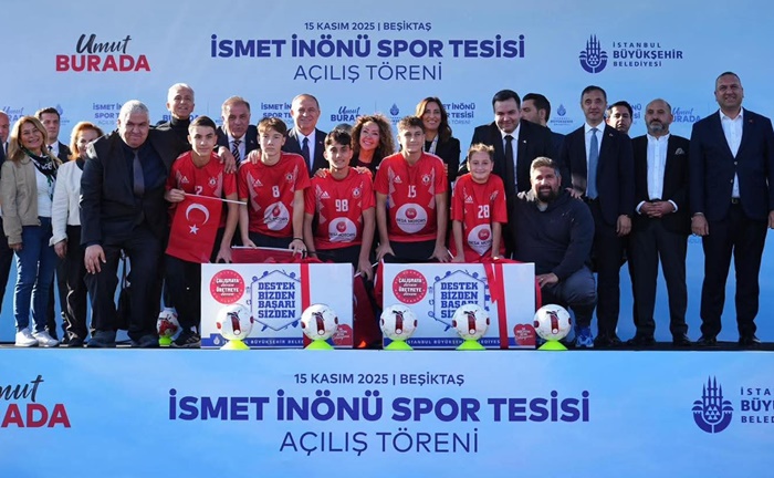 İsmet İnönü Spor Tesisi Görkemli Törenle Açıldı